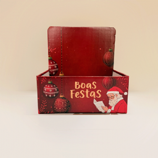 Caixa Display Cartas Papai Noel P - Pacote c/5 und