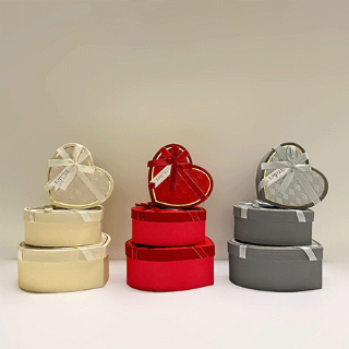 Caixa Cora��o R�gido - Kit c/ 3 und