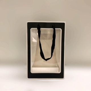 Sacola de Presente c/ visor - Pacote c/10 und