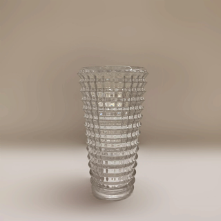 Vaso de Vidro 17cm - und