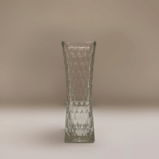 Vaso de Vidro 17cm - und