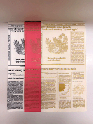 Poli Coreano Jornal - Pacote c/ 20 folhas