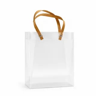 Sacola de Presente Incolor - Pacote c/10 und