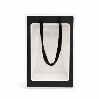 Sacola de Presente c/ visor - Pacote c/10 und