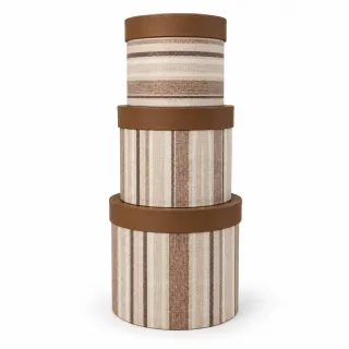 Caixa Box R�gida Decorada - Kit c/3 und