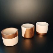 Trio Vaso Cimento Pequeno