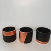 Trio Vaso Cimento Pequeno