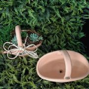 Vaso Cestinha Cer�mica