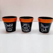 Vaso com Frase M�dio