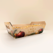 Bandeja Boas Festas Creme M - und