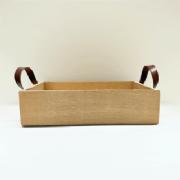 Bandeja G Ala de Couro - und