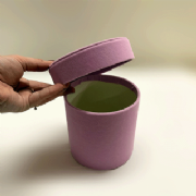 Caixa Box R�gida Veludo - Kit c/3 und