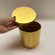 Caixa Box R�gida Metalizada - Kit c/3 und