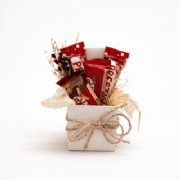 Caixa Display Dupla face Mini Pote 6 - Pacote c/10 und