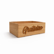 Bandeja M c/ escrita alto relevo