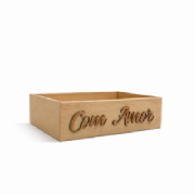 Bandeja G c/ escrita alto relevo