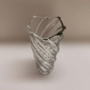 Vaso de Vidro 23cm - und