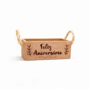 Cachep� para 2 mini Suculentas - Cole��o Parab�ns und