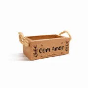 Cachep� para 2 mini Suculentas - Cole��o Carinho und