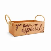 Caixa kit Retangular - Para 2 pote 11 - Cole��o Gratid�o und