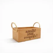 Caixa kit Retangular - Para 2 pote 11 - Cole��o Acredite und