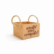 Cachep� para 1 mini Suculenta - Cole��o Acredite und