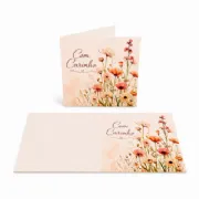 Cart�o Ilustrado 9x9cm - Pacote c/10 und
