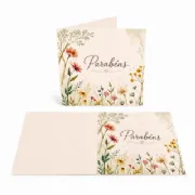Cart�o Ilustrado 9x9cm - Pacote c/10 und