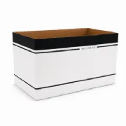 Cachep� Quadrado Retangular Para 2 pote 15 - Pacote c/10 und