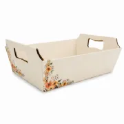 Bandeja Linho Floral G - und