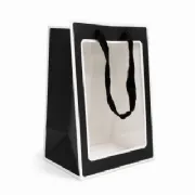 Sacola de Presente c/ visor - Pacote c/10 und