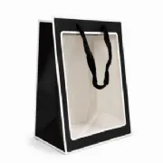 Sacola de Presente c/ visor - Pacote c/10 und