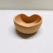 Vaso de Cer�mica Cora��o M�dio