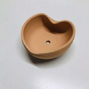 Vaso de Cer�mica Cora��o M�dio