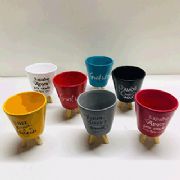 Cachep� com Frase e P� M�dio