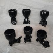 Vaso Cer�mica Bob - Kit c/6 und