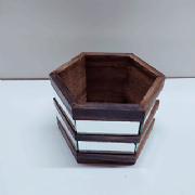 Cachep� R�stico Pequeno