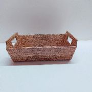 Cesta de Cartonagem -  Retangular Juta