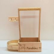 Cesta Porta Vinho Lateral M