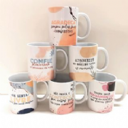 Canecas Frases Motivacionais - Kit c/6 und