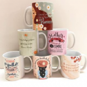 Canecas Cole��o Mulheres - Kit c/6 und