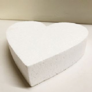 Cora��o De Isopor 25x7cm - und