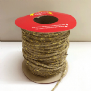 Fio Juta Natural Algod�o/Ouro 50m - und