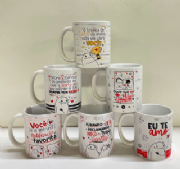 Canecas Florck Rom�nticas - Kit c/6 und