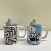 Caneca com Infusor De Ch� Cole��o Pai  - und