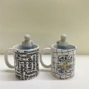 Caneca com Infusor De Ch� Cole��o Pai  - und
