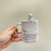 Caneca com Infusor De Ch� Cole��o Av�s - und