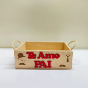 Bandeja M c/ escrita alto relevo - Cole��o Pai und