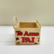 Cachep� pote 9 c/ escrita alto relevo - Cole��o Pai und