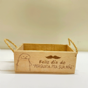 Caixa kit Retangular - Para 2 pote 11 - Cole��o Florck Pai und